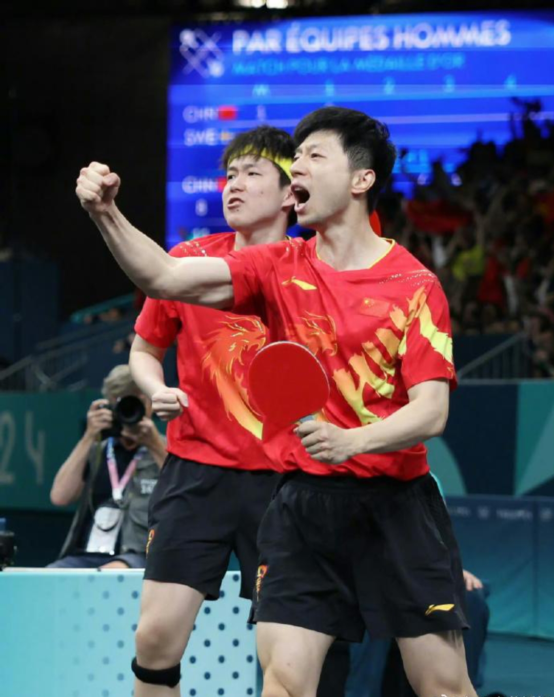 瑞典队绝杀日本队，许昕点燃赛场